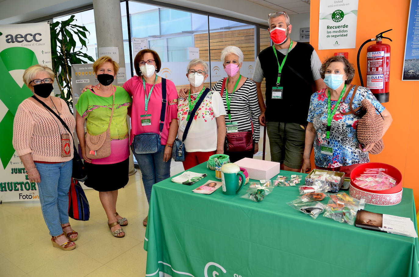 Estand de la Junta Local de la AECC.