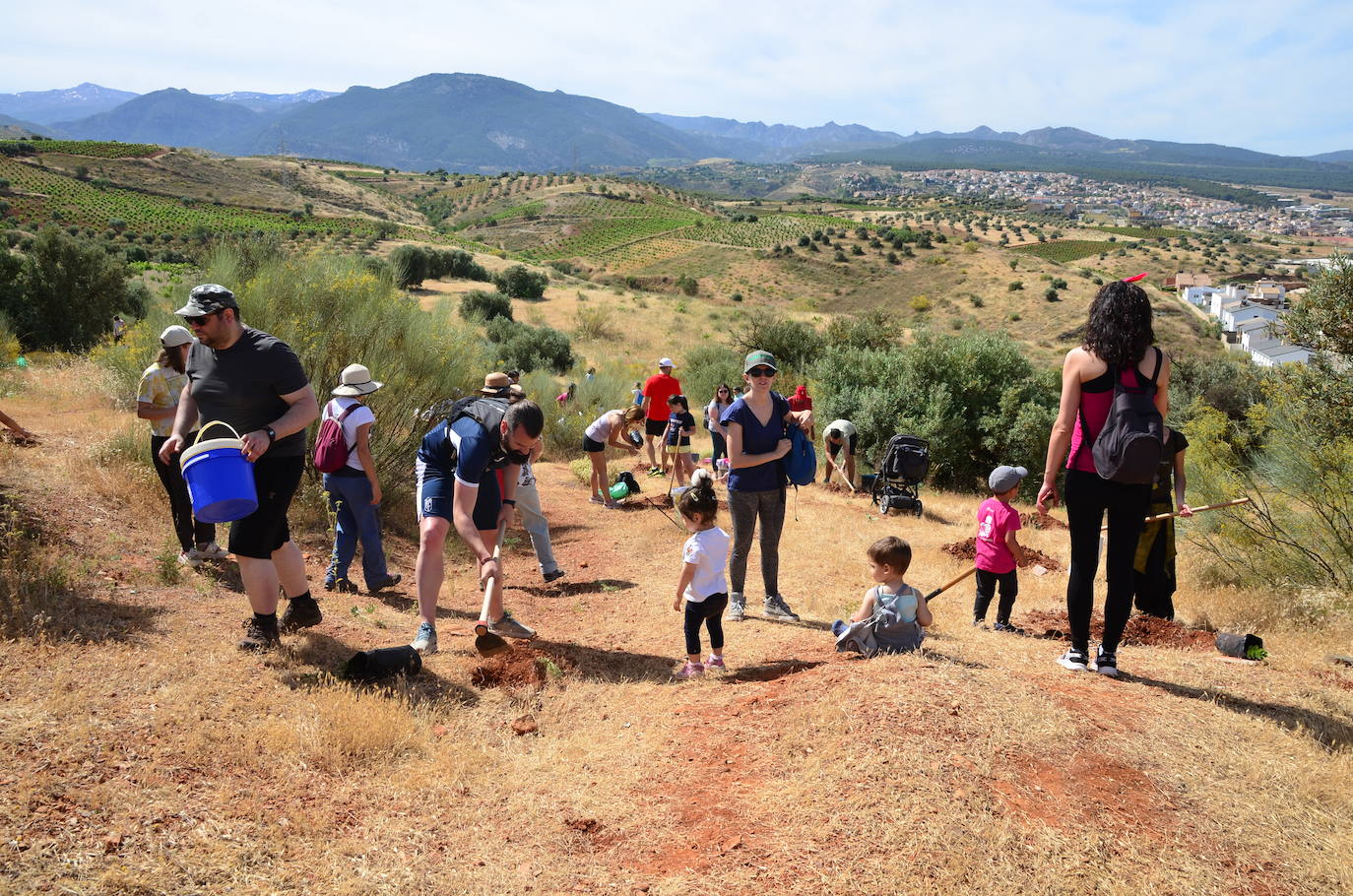 Huétor Vega se ha convertido en un punto de referencia el Día Mundial del Medio Ambiente.
