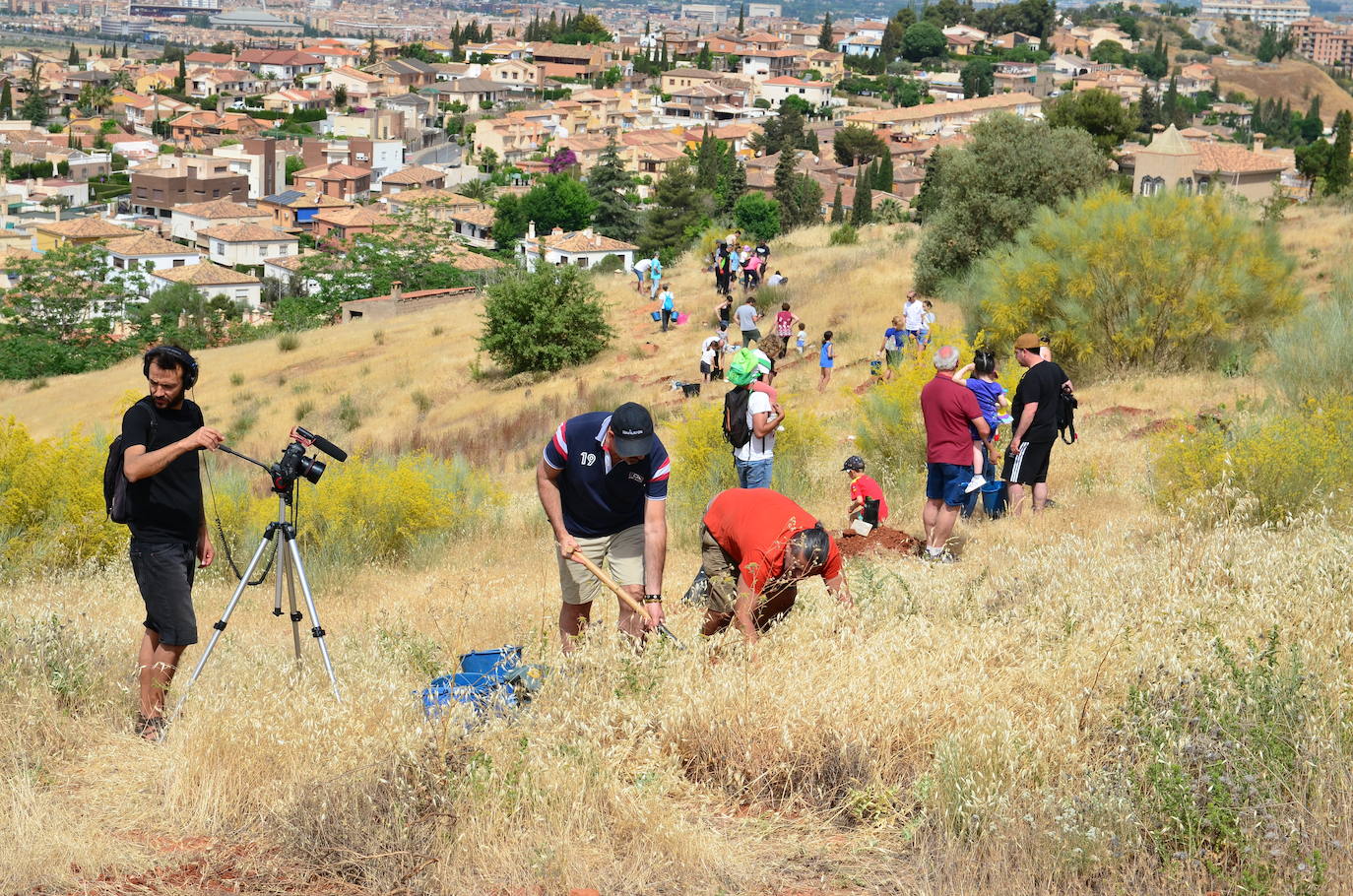Huétor Vega se ha convertido en un punto de referencia el Día Mundial del Medio Ambiente.