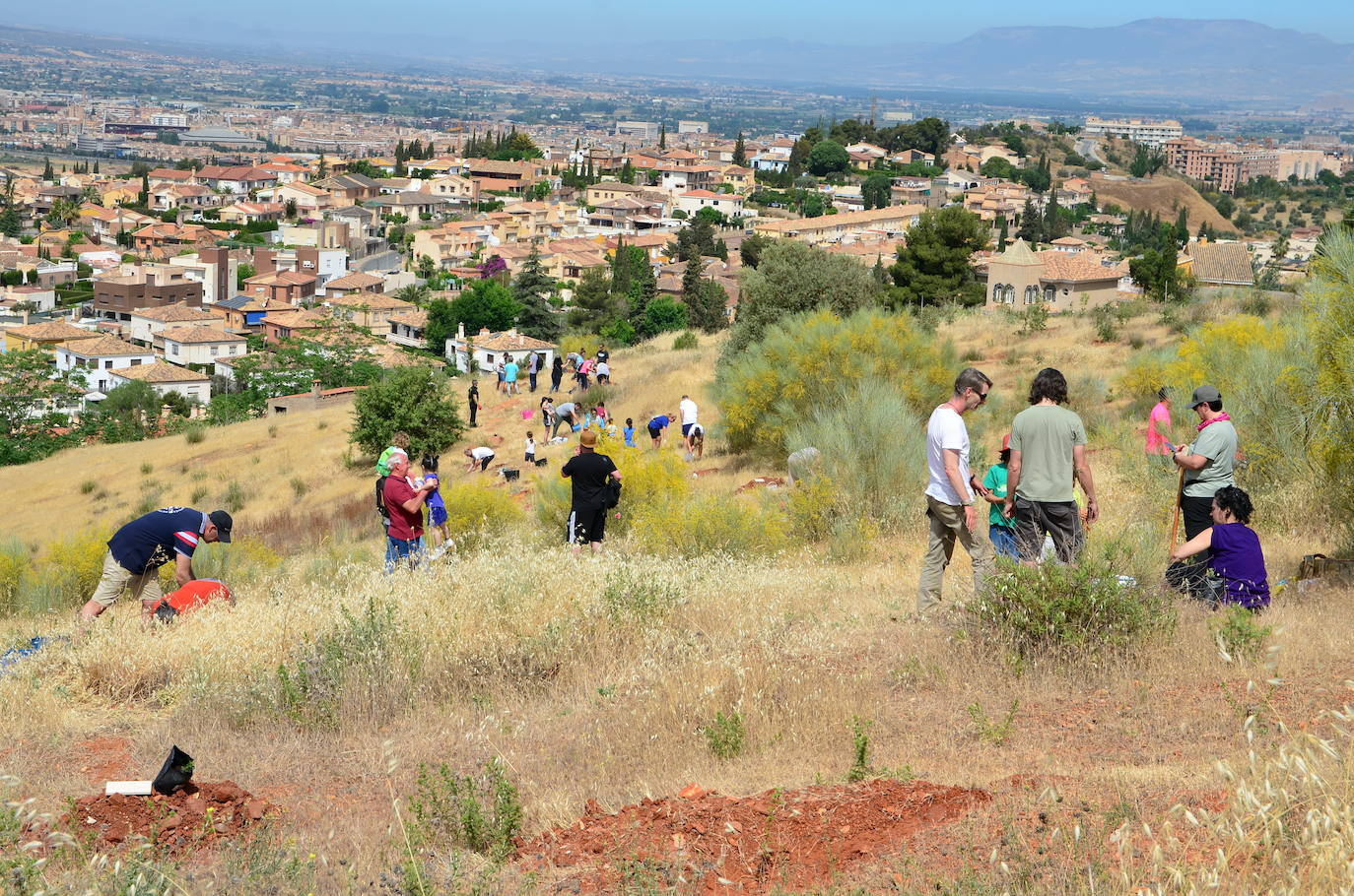 Huétor Vega se ha convertido en un punto de referencia el Día Mundial del Medio Ambiente.