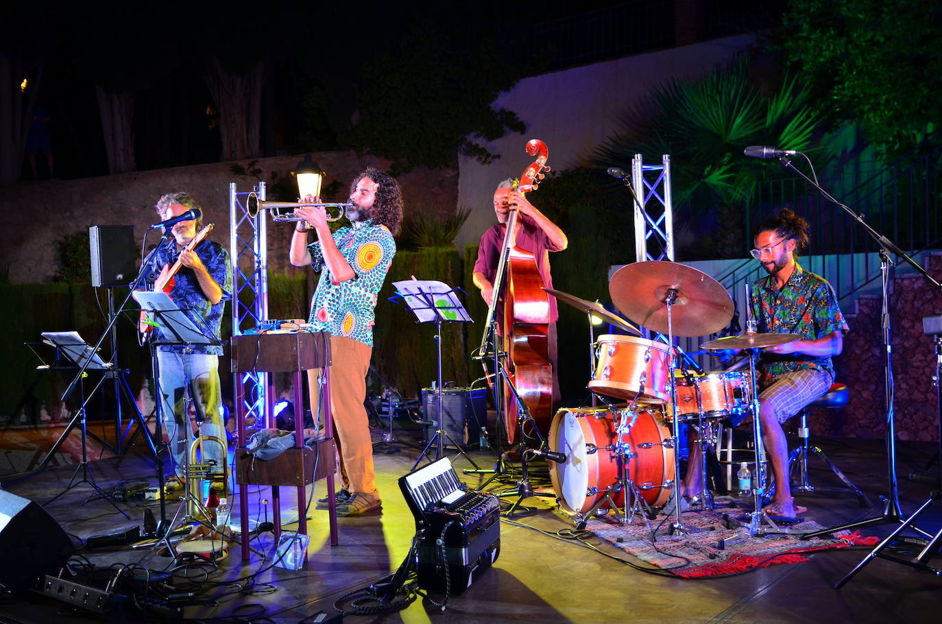 Julián Sánchez y el Cuarteto Tierra, protagonistas del Festival de Jazz de Huétor Vega.
