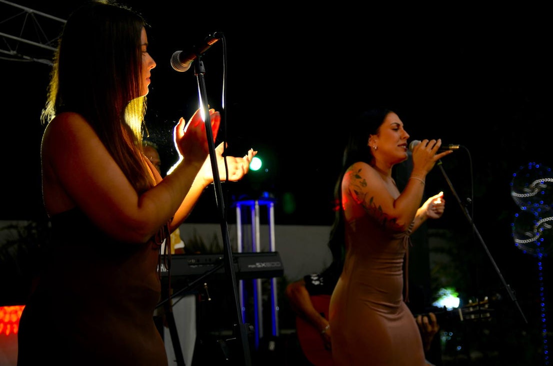 Concierto de Zoniché en la Fiesta de la Juventud de Huétor Vega.