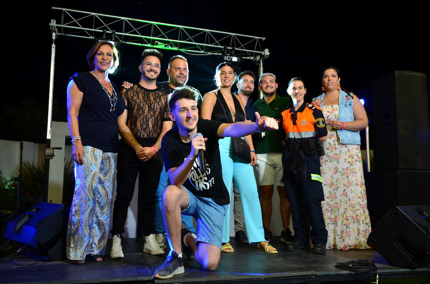 Elección de 'miss' y 'míster' de las fiestas de San Roque.