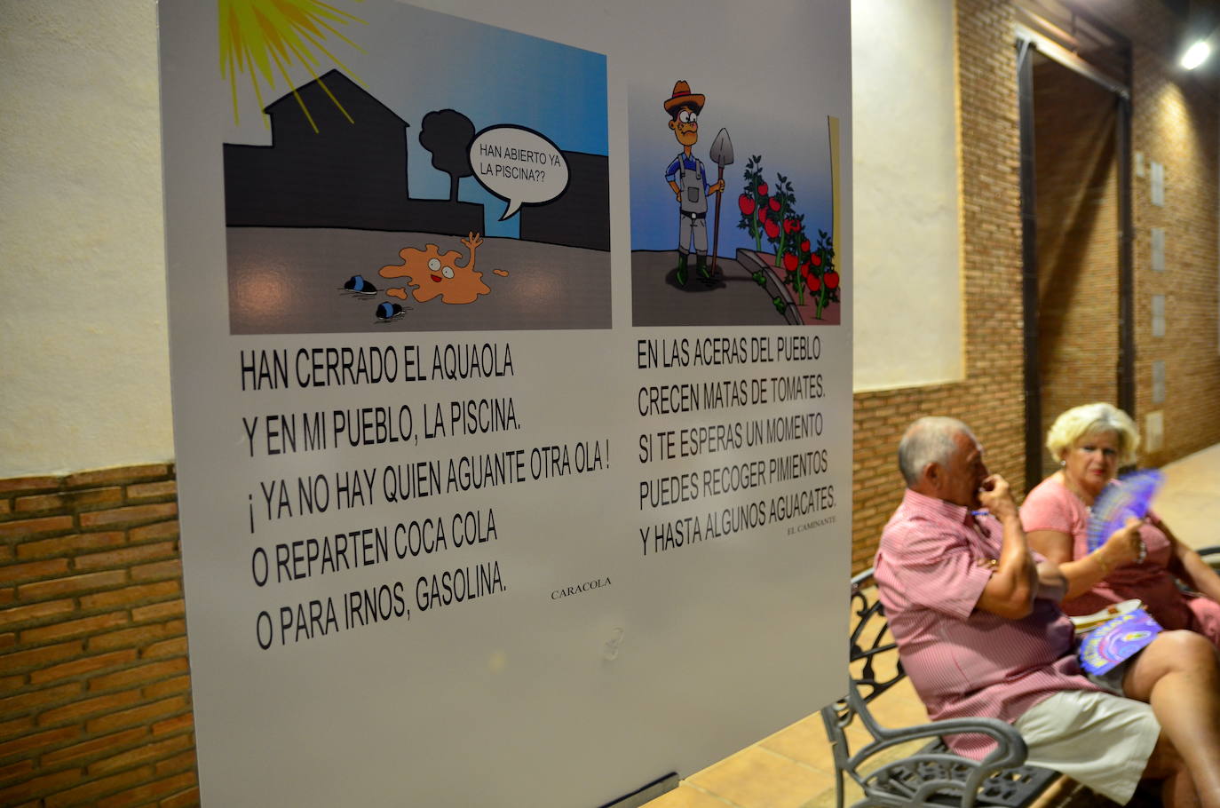 Las carocas, expuestas en Huerta Cercada.