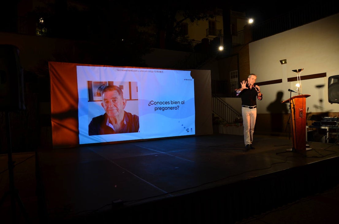Presentación del pregonero de San Roque 2022.
