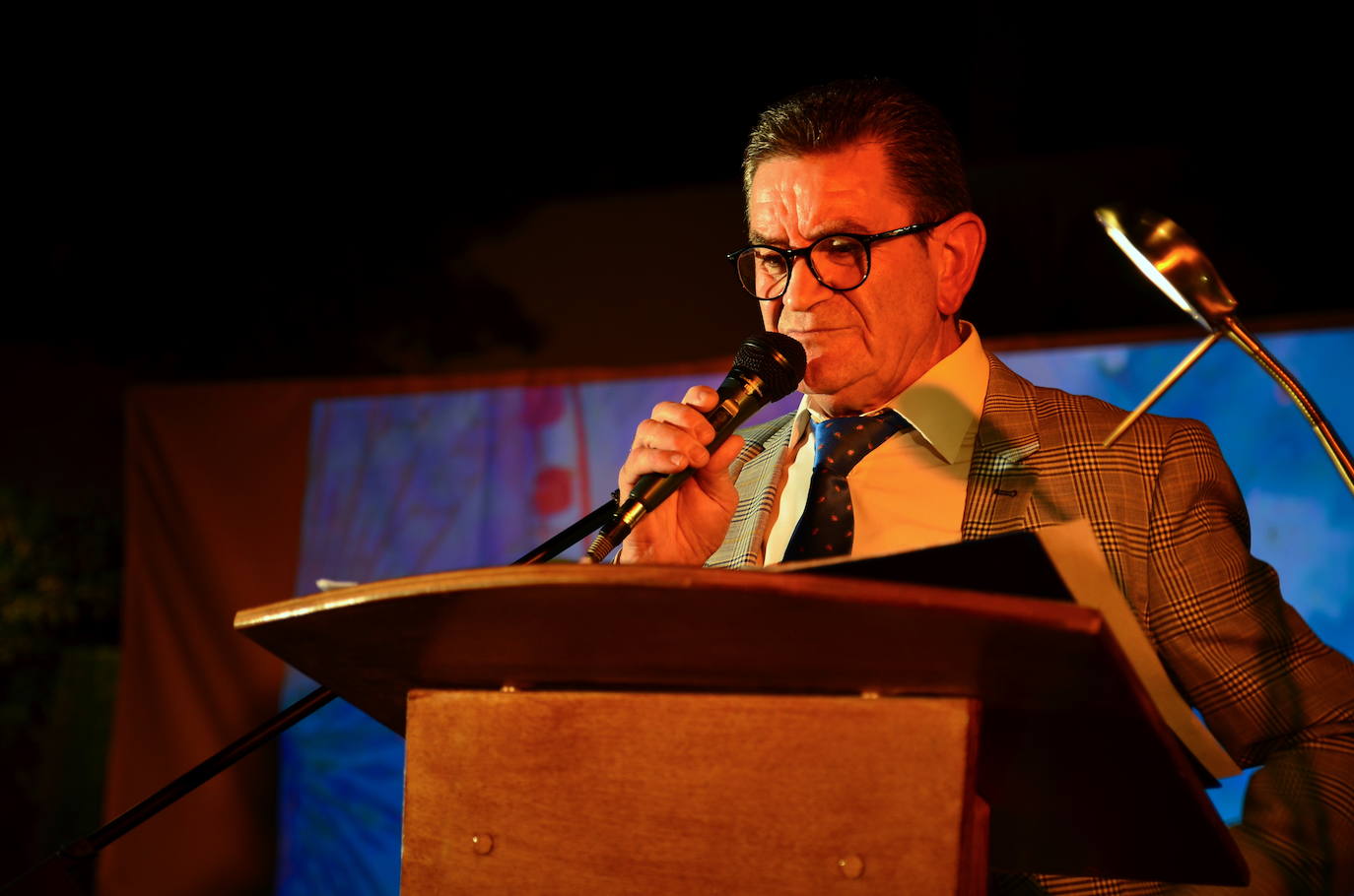 El cantante Gregorio Carballo, ‘McGregor’, pregonero de las fiestas de Huétor Vega este año.