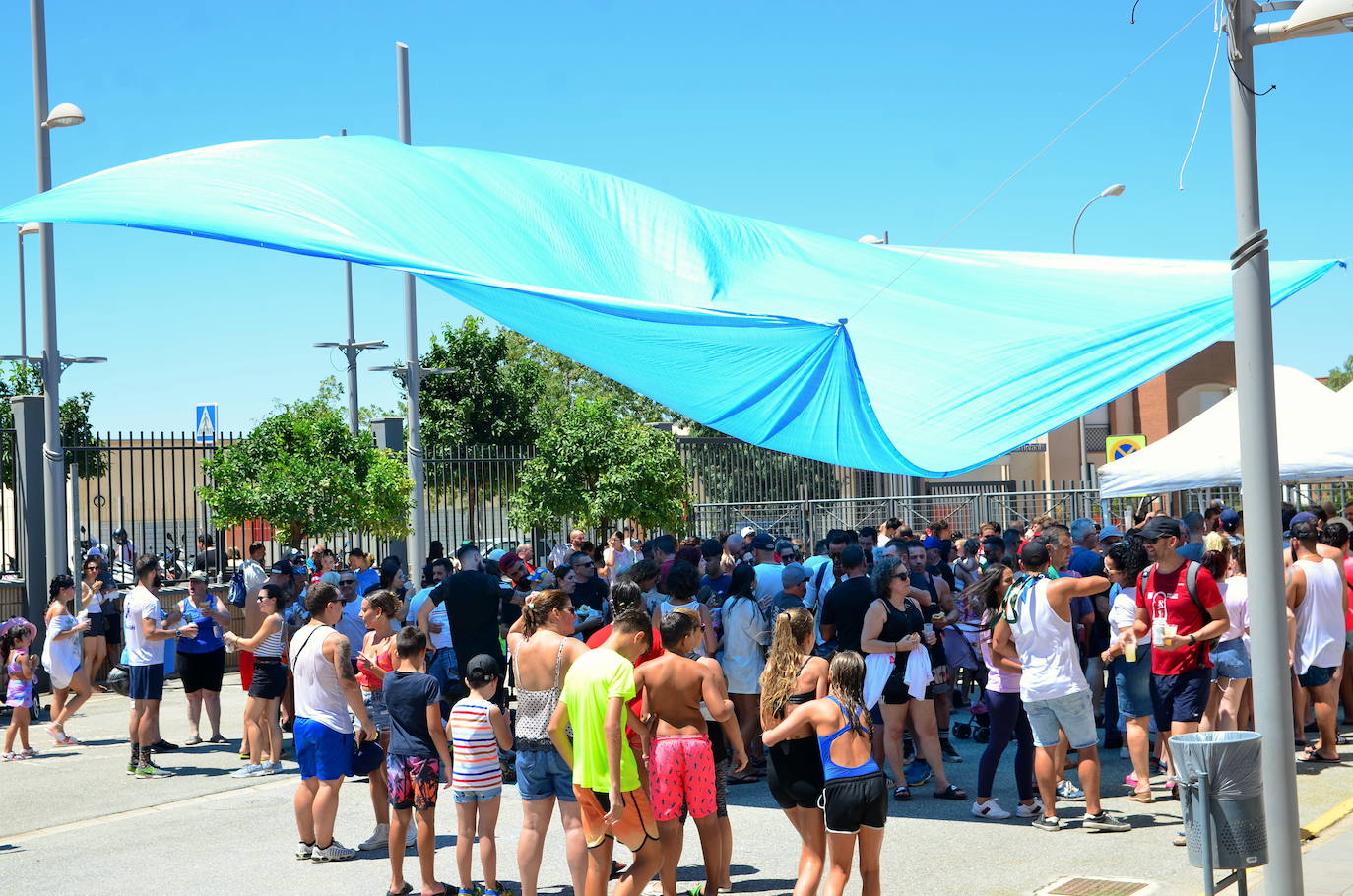 Barbacoa, hoy junto al pabellón deportivo La Libertad de Huétor Vega.