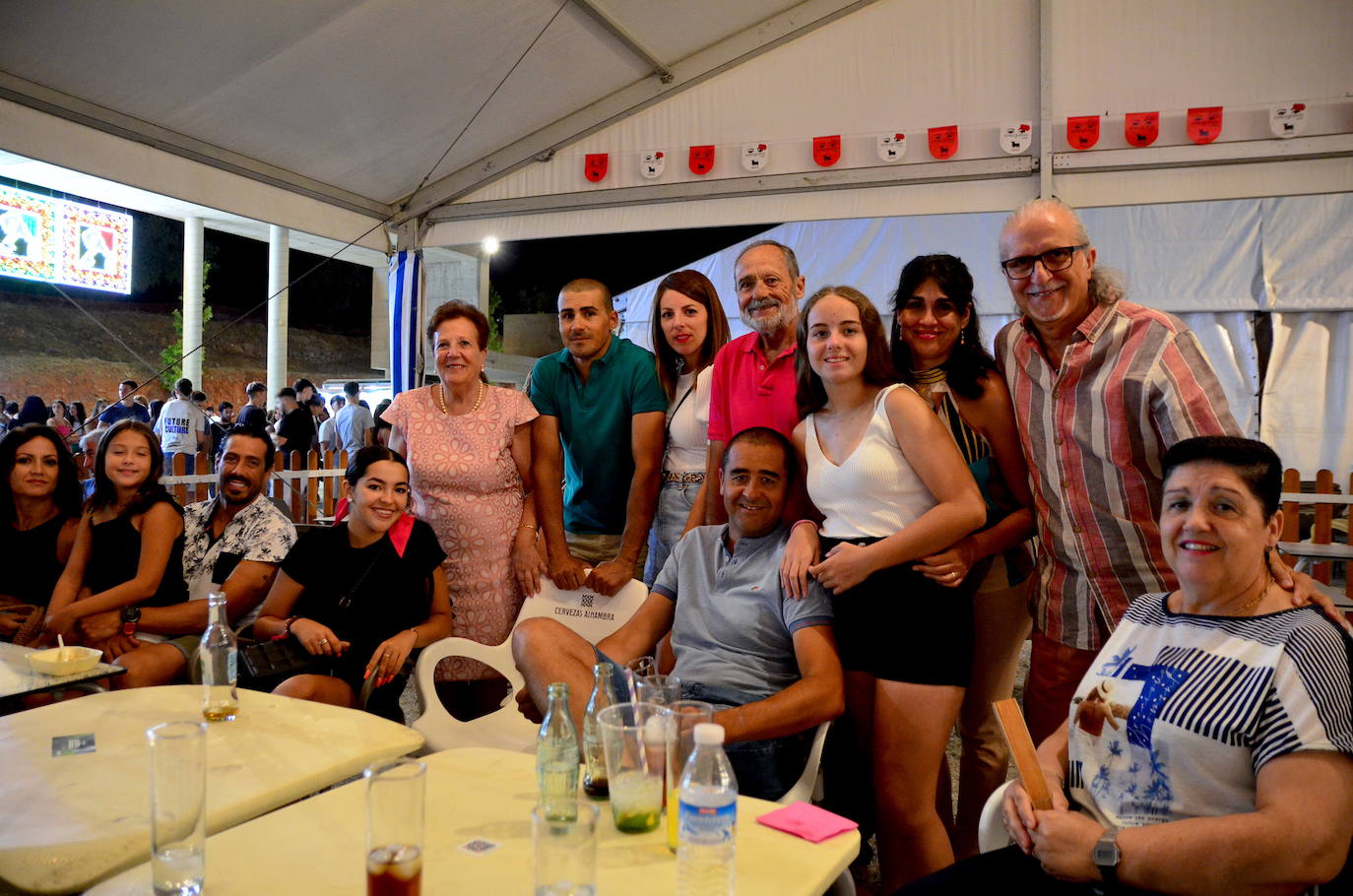 Impresionante ambiente en la feria de Huétor Vega.