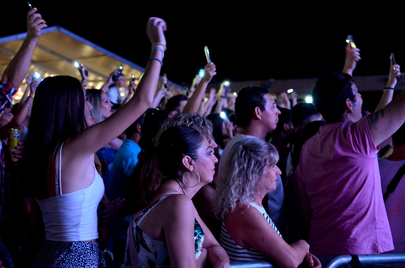 Impresionante ambiente en la feria de Huétor Vega.