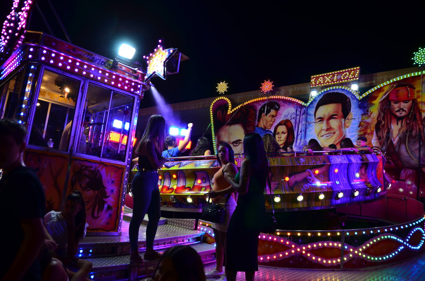 Impresionante ambiente en la feria de Huétor Vega.