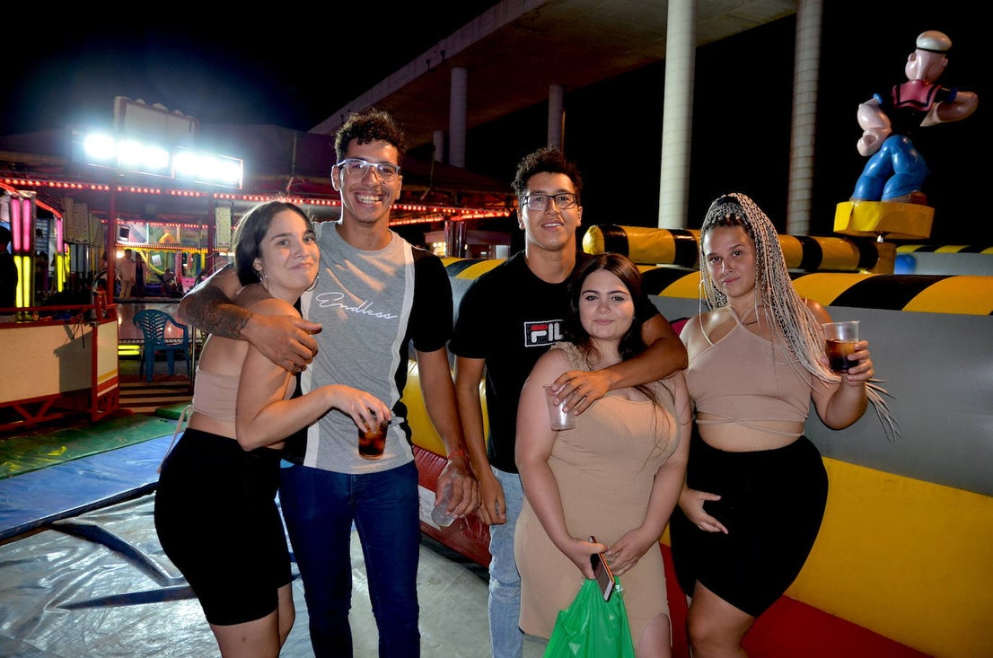 Impresionante ambiente en la feria de Huétor Vega.