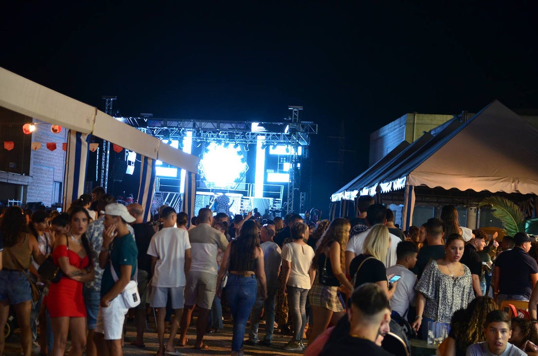 Impresionante ambiente en la feria de Huétor Vega.