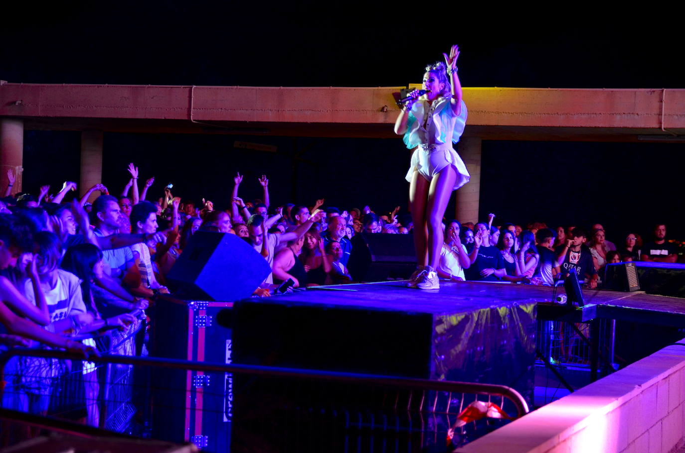 Impresionante ambiente en la feria de Huétor Vega.