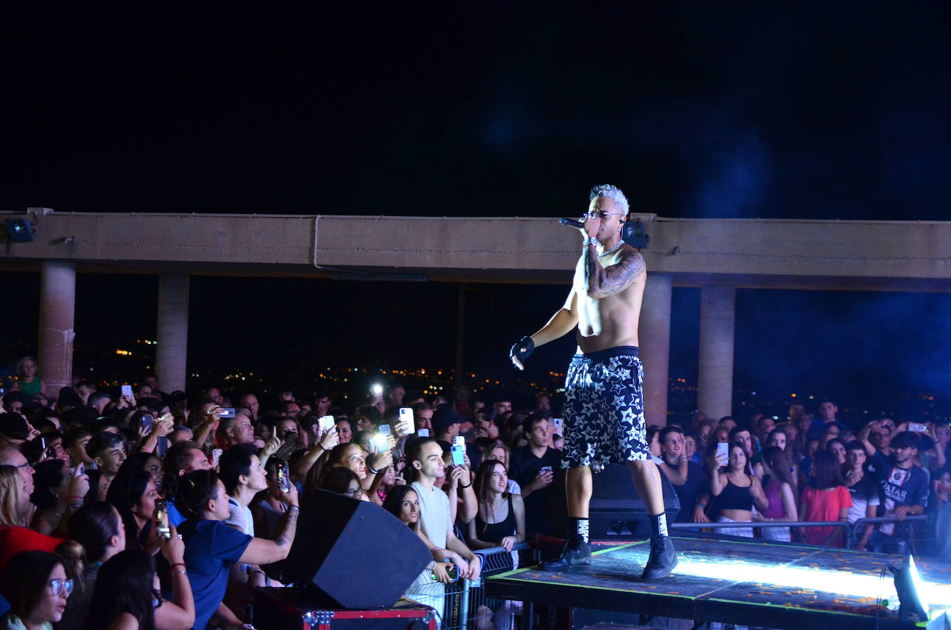 Impresionante ambiente en la feria de Huétor Vega.