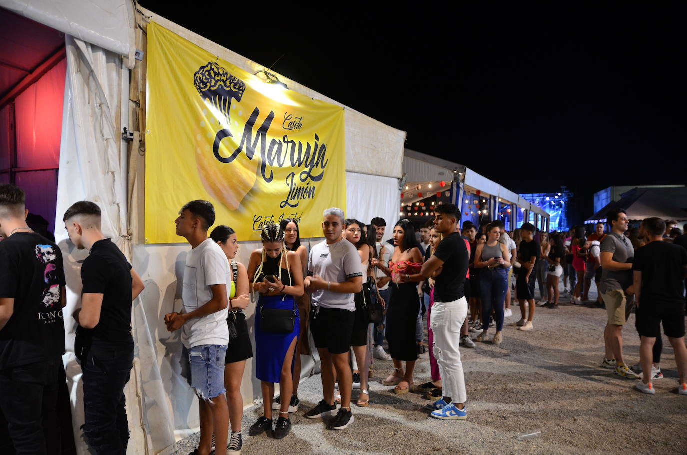 Impresionante ambiente en la feria de Huétor Vega.