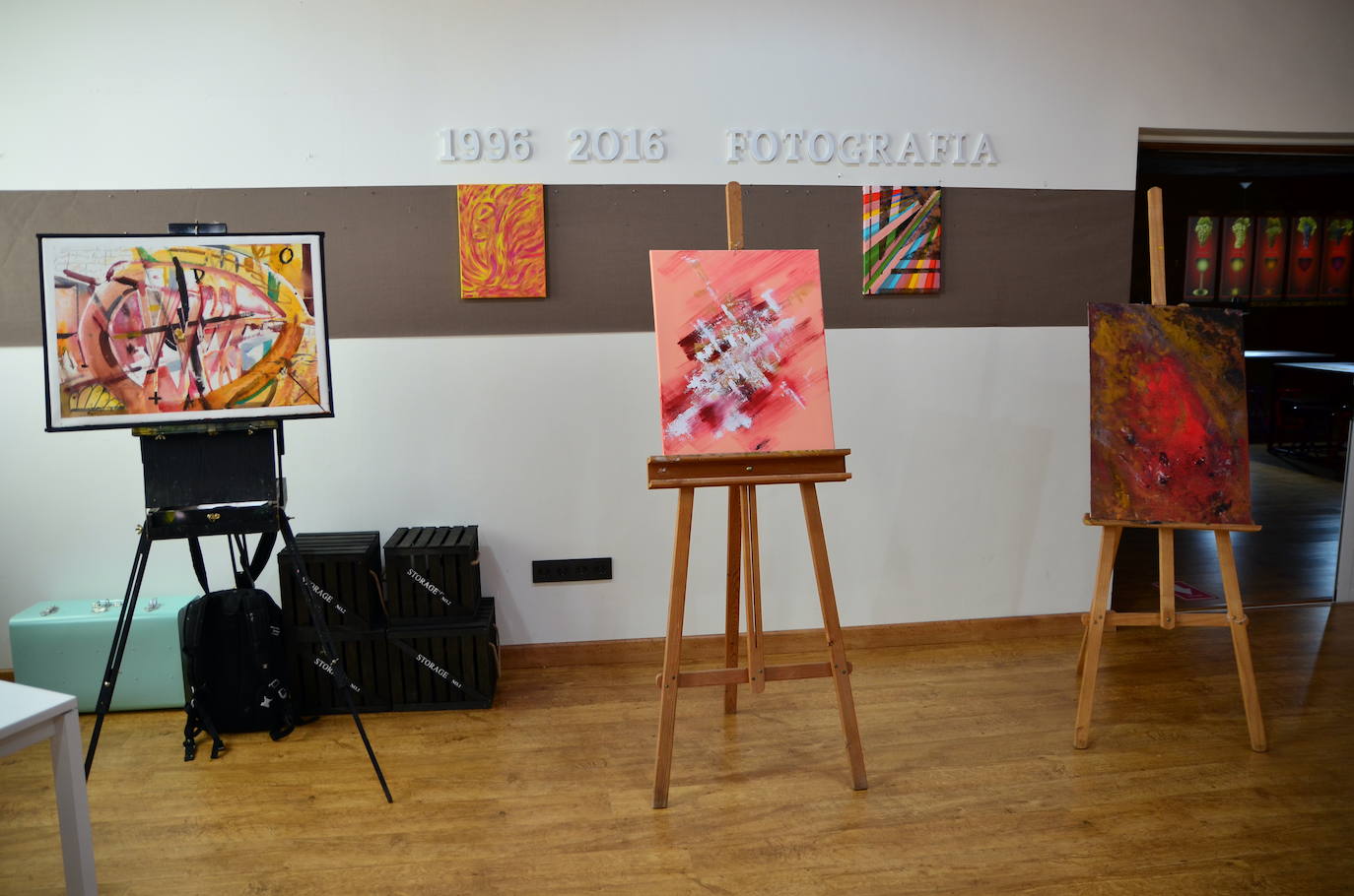 Tercera edición del concurso de pintura rápida abstracta ‘El color del ribete’.