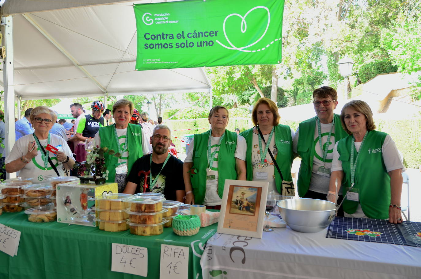 La Asociación Española Contra el Cáncer, de nuevo presente en la Fiesta de la Vendimia con fines solidarios.