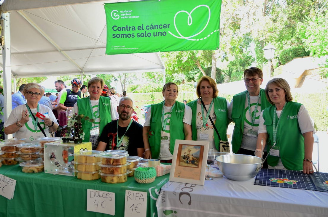 La Asociación Española Contra el Cáncer, de nuevo presente en la Fiesta de la Vendimia con fines solidarios.