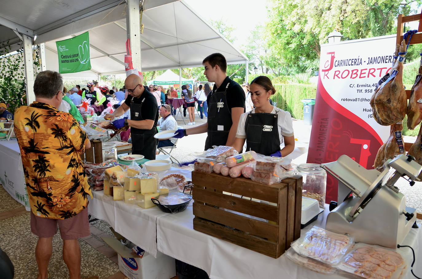 La Fiesta de la Vendimia, un encuentro gastronómico cada vez más popular en Huétor Vega.