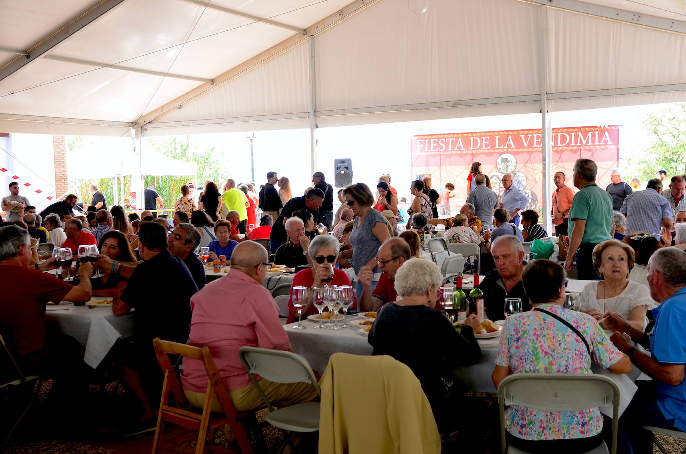 La Fiesta de la Vendimia, un encuentro gastronómico cada vez más popular en Huétor Vega.