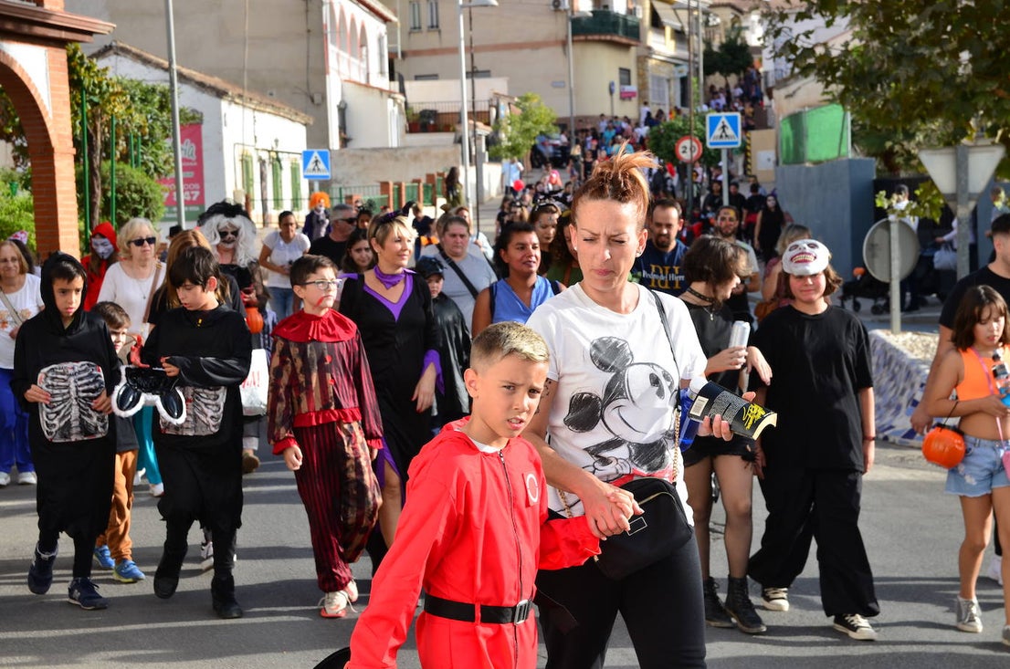 Tarde de Halloween, el terror divertido que ha campado por Huétor Vega.