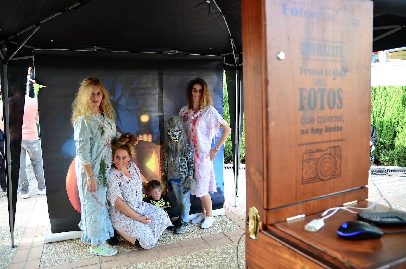 Tarde de Halloween, el terror divertido que ha campado por Huétor Vega.