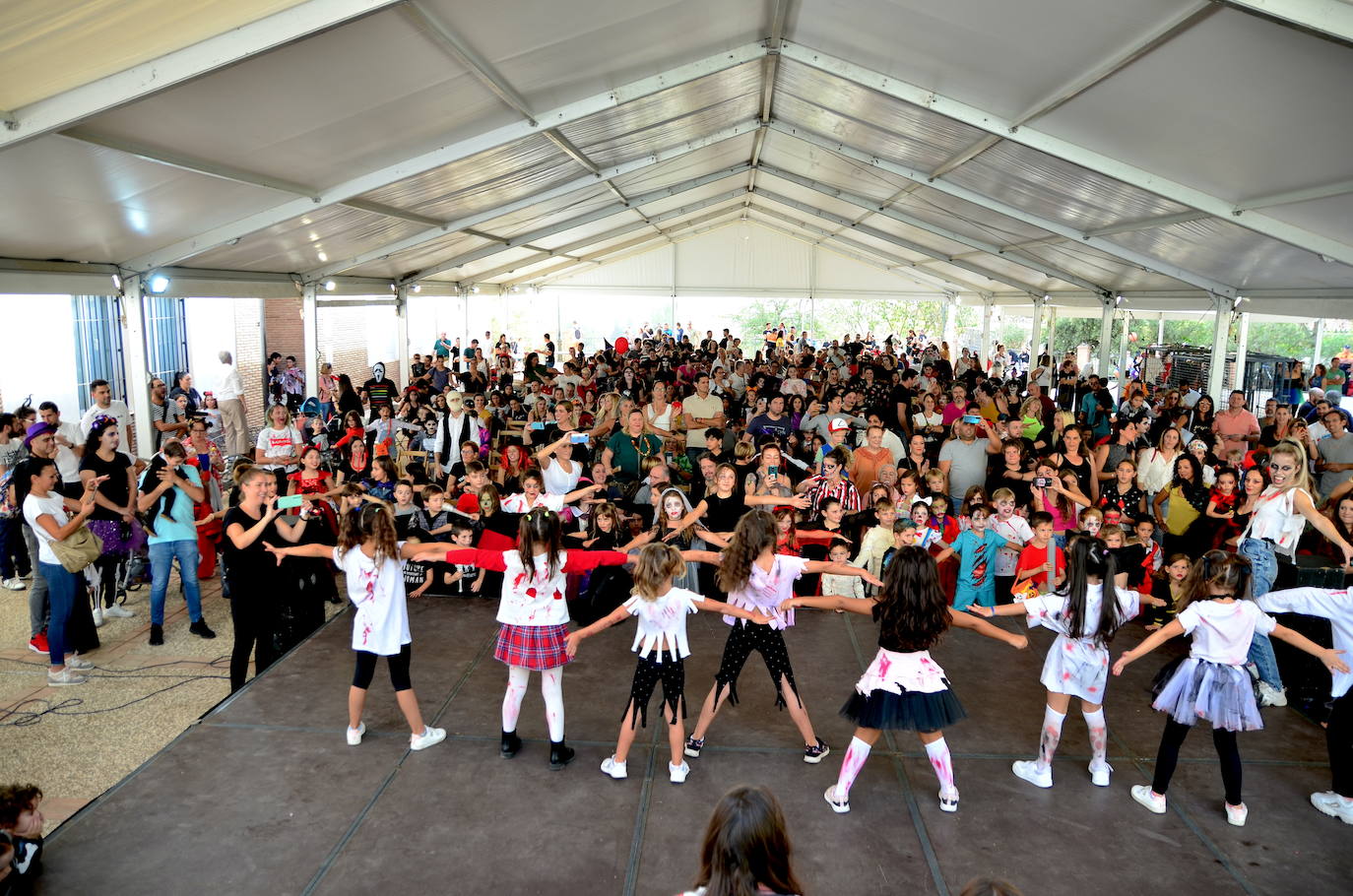 Tarde de Halloween, el terror divertido que ha campado por Huétor Vega.