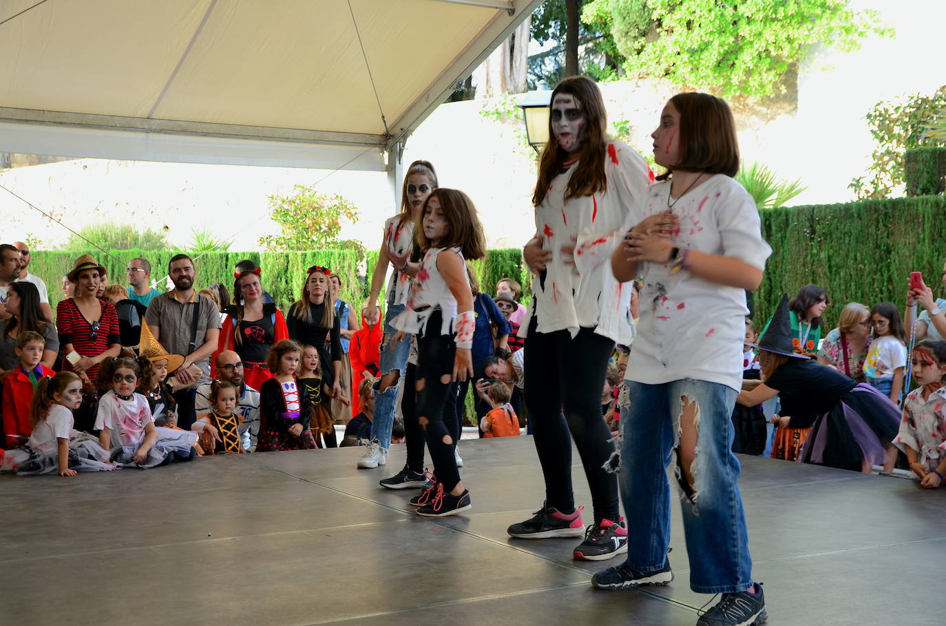 Tarde de Halloween, el terror divertido que ha campado por Huétor Vega.