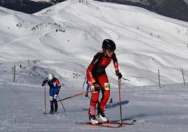 Alba Fernández, en plena ascensión.