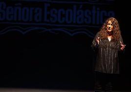La Señora Escolástica, el personaje ideado por Mary Paz Torres.