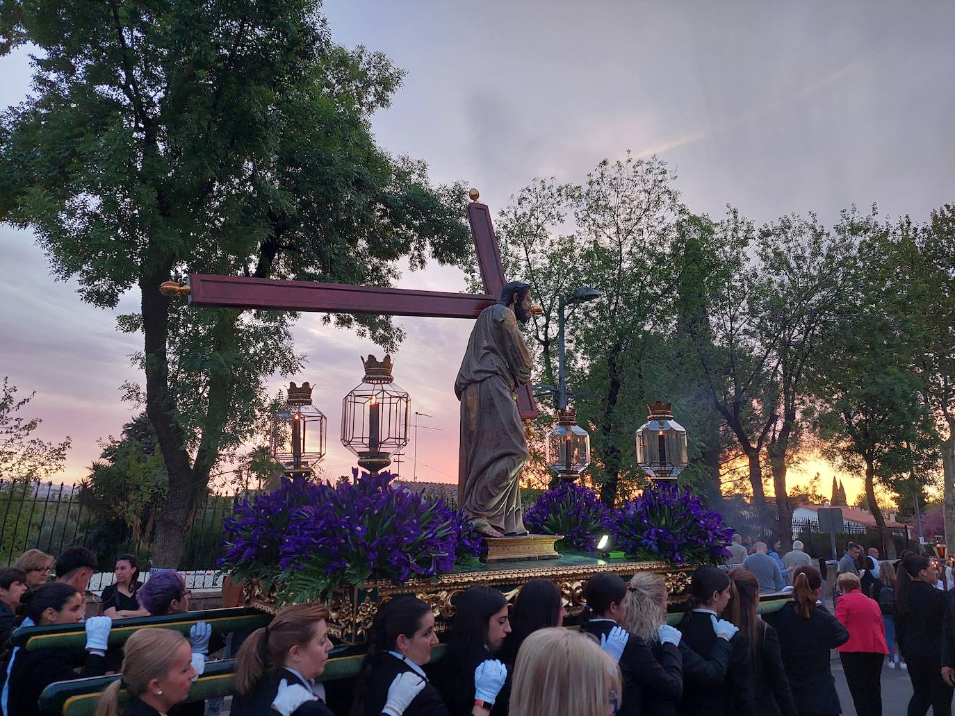 Procesión del Jueves Santo en Huétor Vega