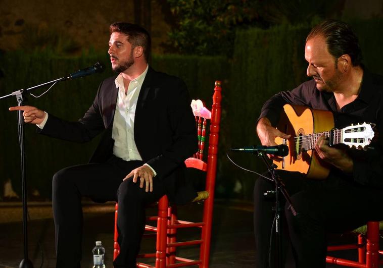 Iván Centenillo, en las 'Noches de vino y flamenco' de Huétor Vega