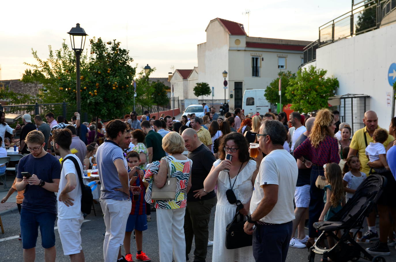 Guateque, anoche a las puertas del centro.
