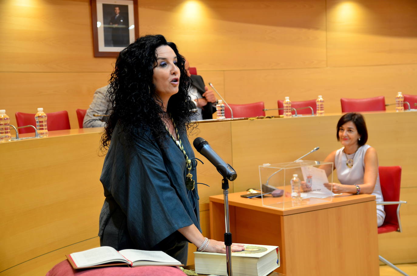 El pleno de investidura de Huétor Vega, desde dentro