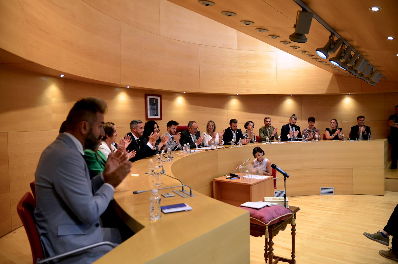 El pleno de investidura de Huétor Vega, desde dentro