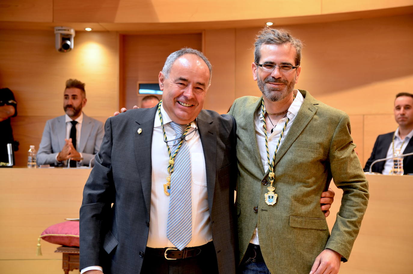 El pleno de investidura de Huétor Vega, desde dentro