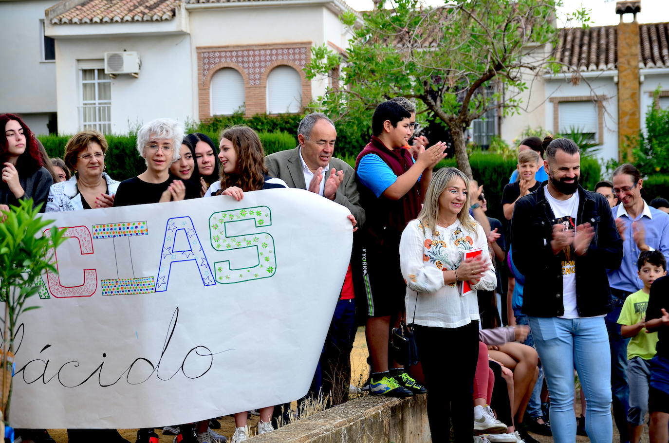 Homenaje sorpresa a Plácido Hurtado en Huétor Vega