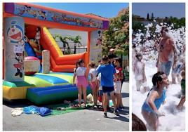 El CEIP Mariana Pineda despide el curso con talleres y fiesta de la espuma