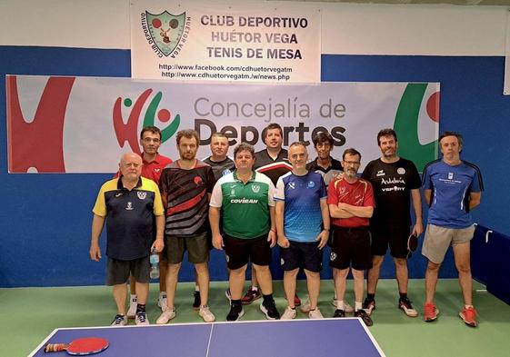 Concentración de veteranos, este pasado fin de semana en Huétor Vega.