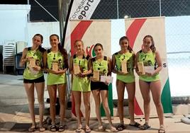 Varias de las ganadoras de la primera jornada.