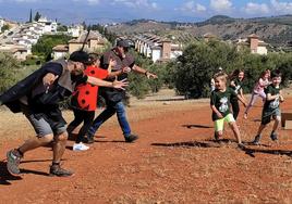 'Yincana del árbol', el pasado Día Mundial del Medio Ambiente.