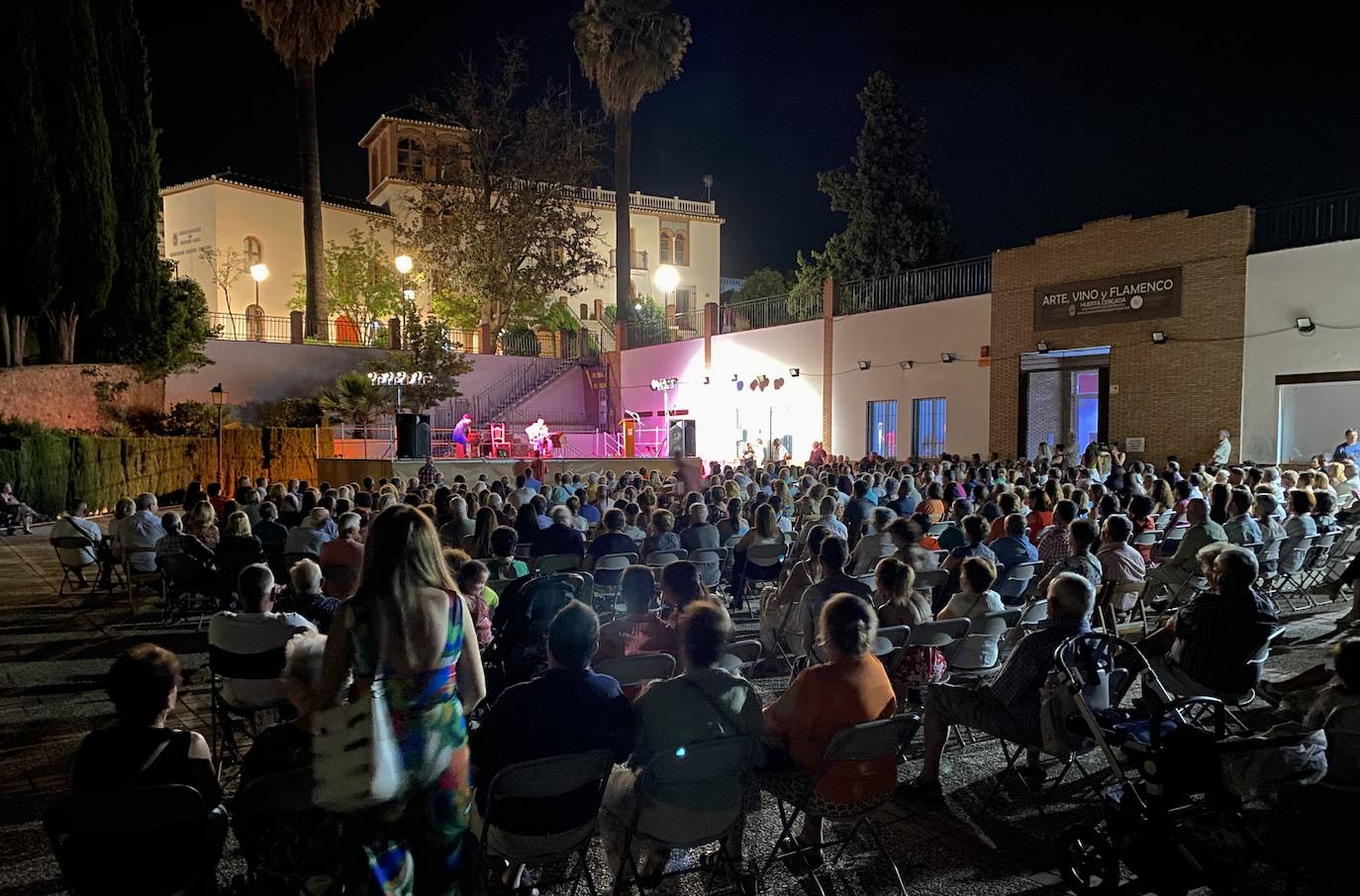 Kiki Morente enamora en el Festival Flamenco de Huétor Vega