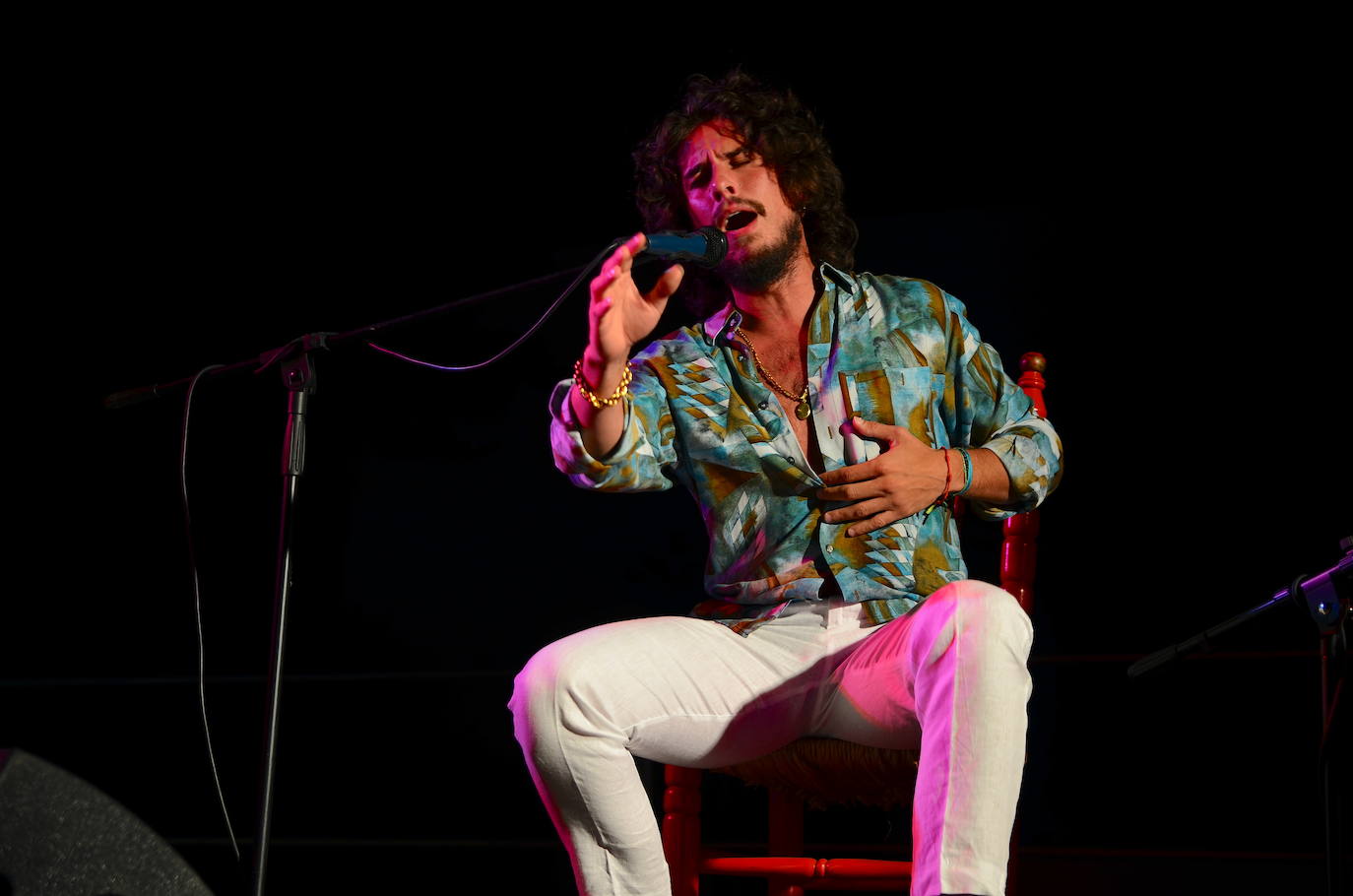Kiki Morente enamora en el Festival Flamenco de Huétor Vega