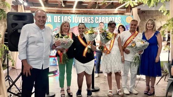 Éxito de participación en la Fiesta de los Jóvenes Carrozas de Huétor Vega