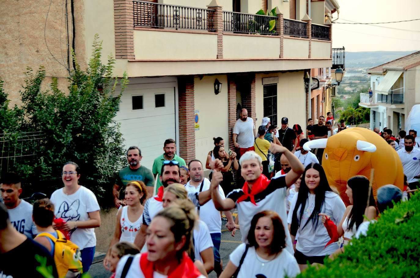 El particular encierro de 'toros' de Huétor Vega