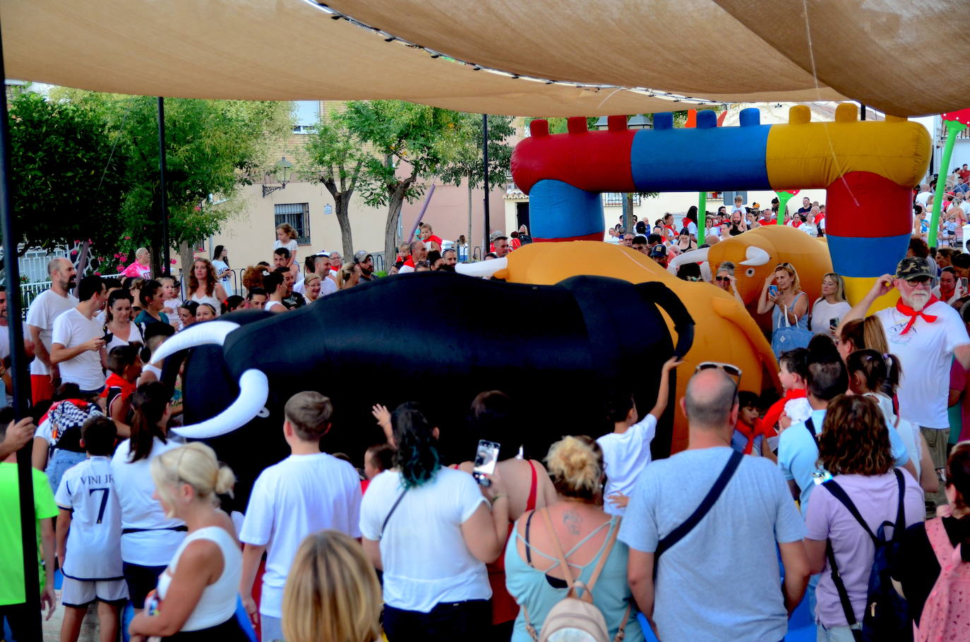 El particular encierro de 'toros' de Huétor Vega