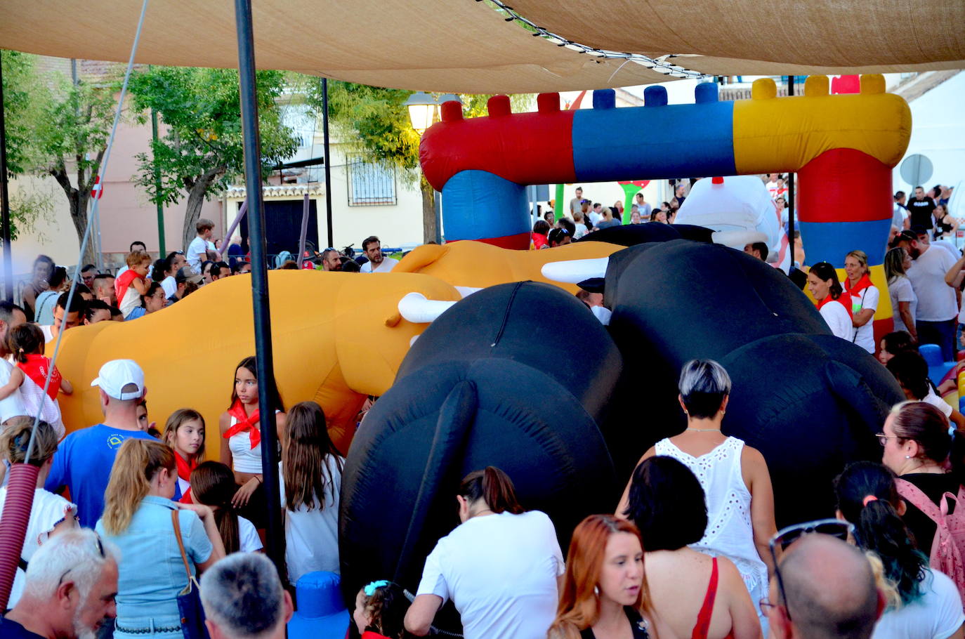 El particular encierro de 'toros' de Huétor Vega