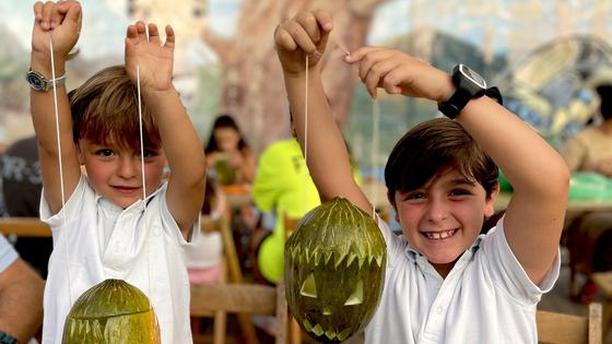 'Luz de melón': una tarde para la creatividad en familia en Huétor Vega