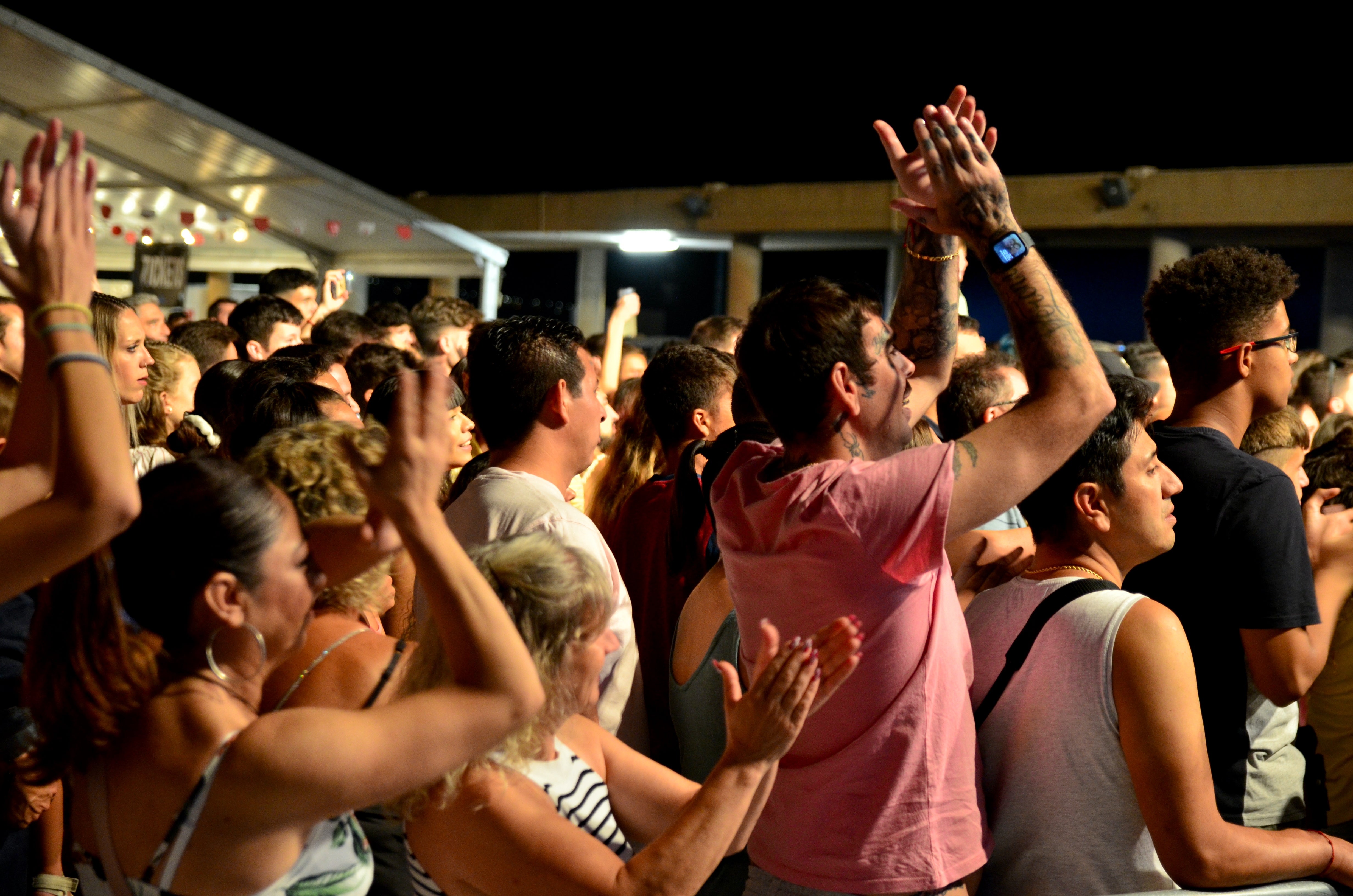 Ambiente en el Ferial de Huétor Vega.