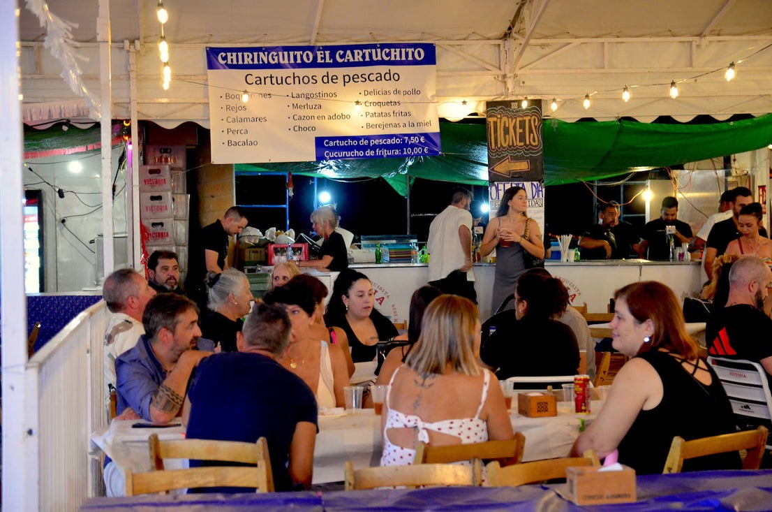 Gran ambiente en el Ferial de Huétor Vega